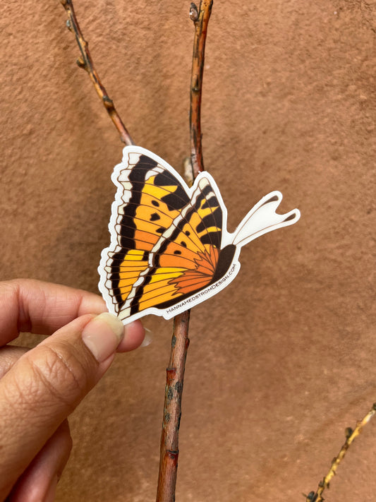 Tortoiseshell Butterfly - sticker