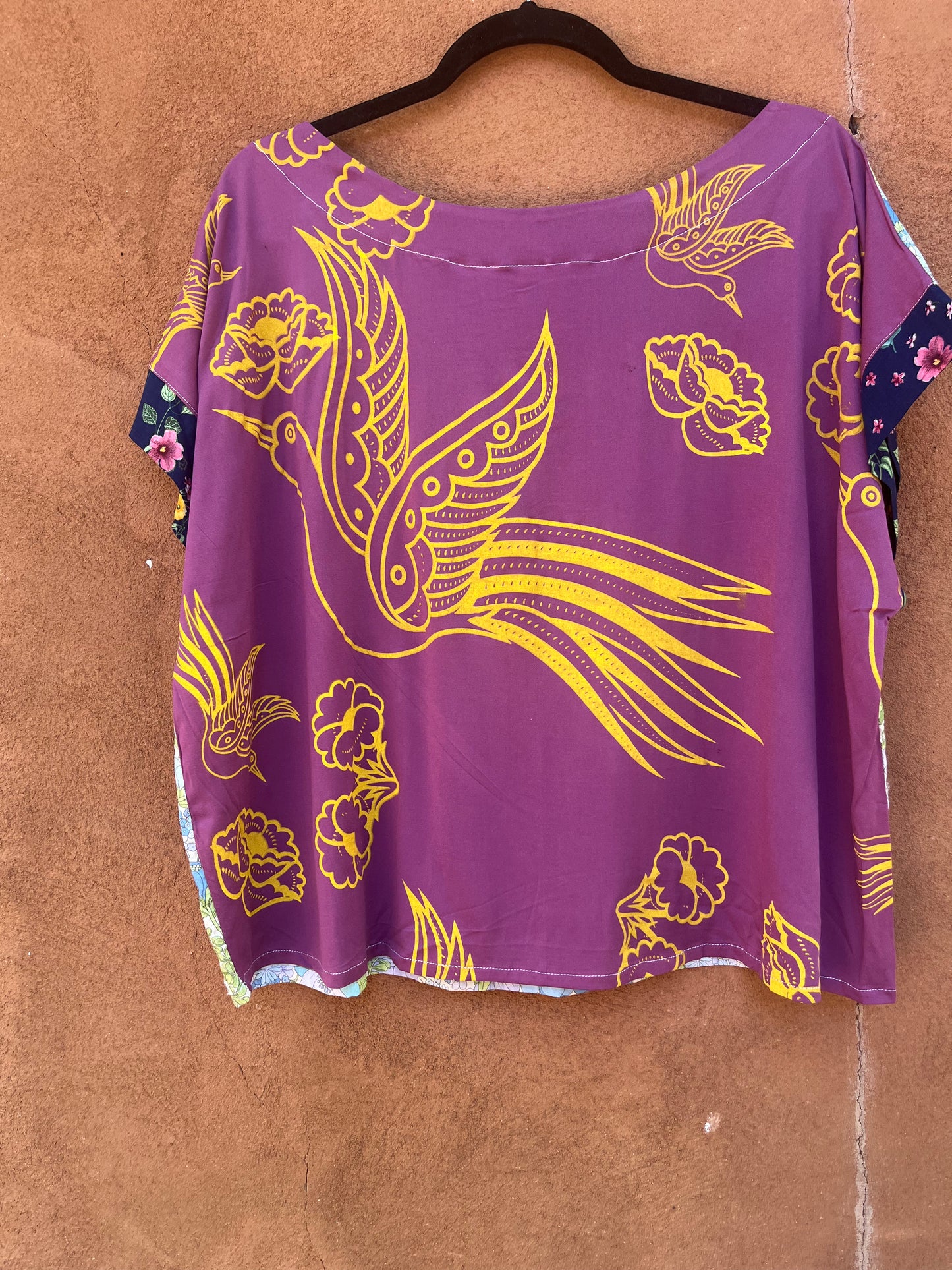 Screenprinted Box Top ~ Large ~ cotton blend