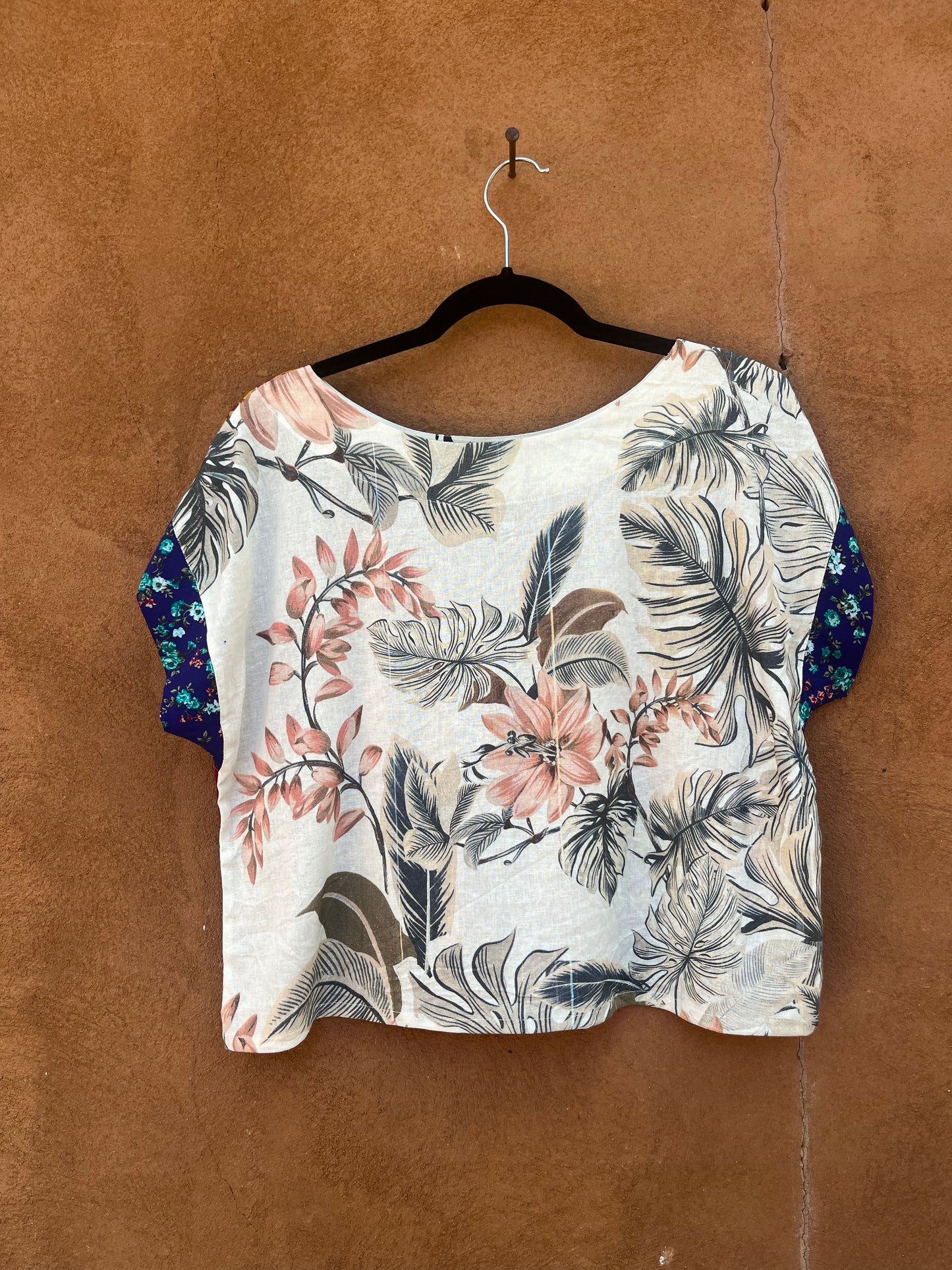 Screenprinted Box top ~ Med ~ 100% cotton
