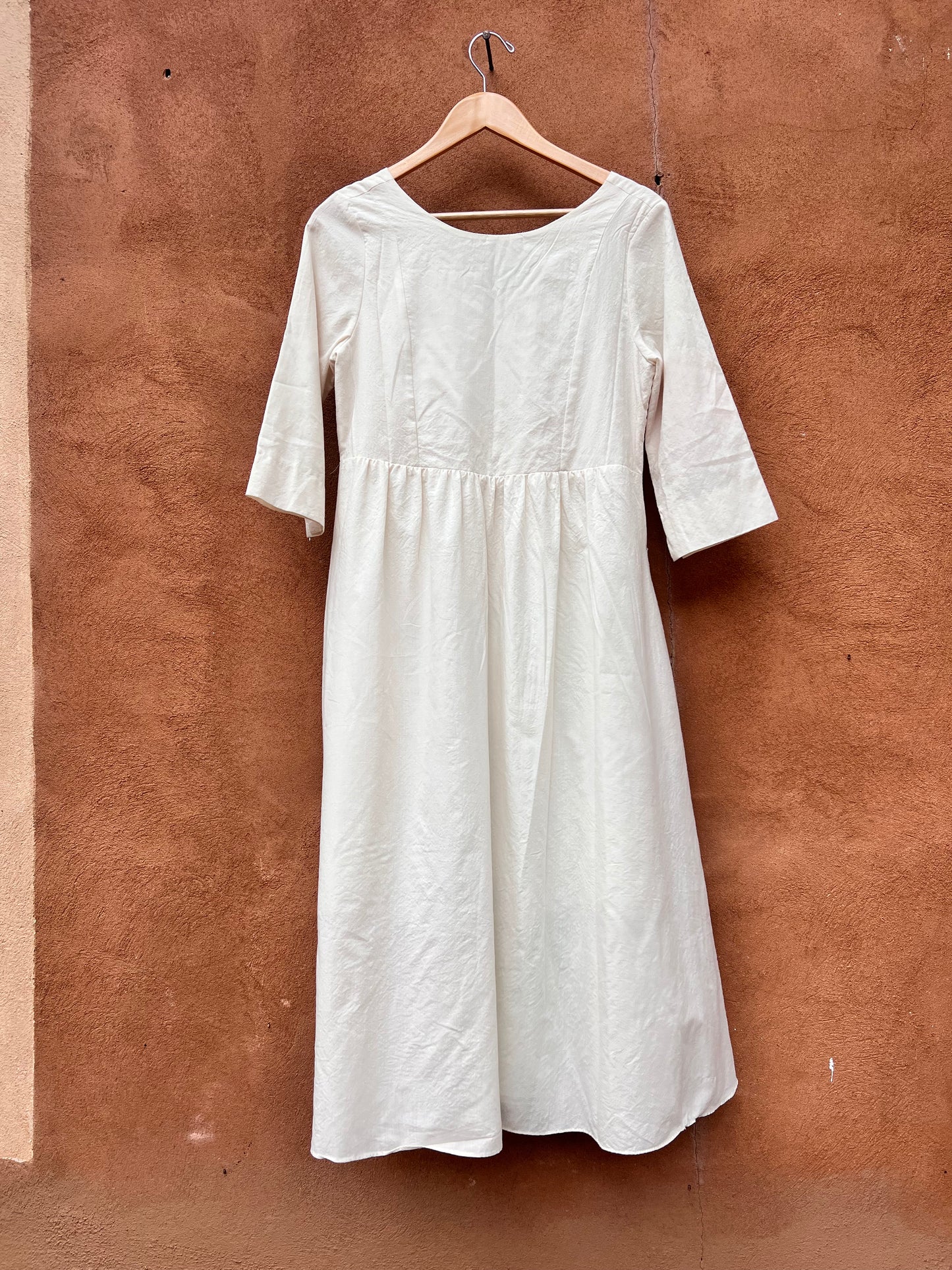 Screenprinted A-line dress ~ Medium ~ V- neck