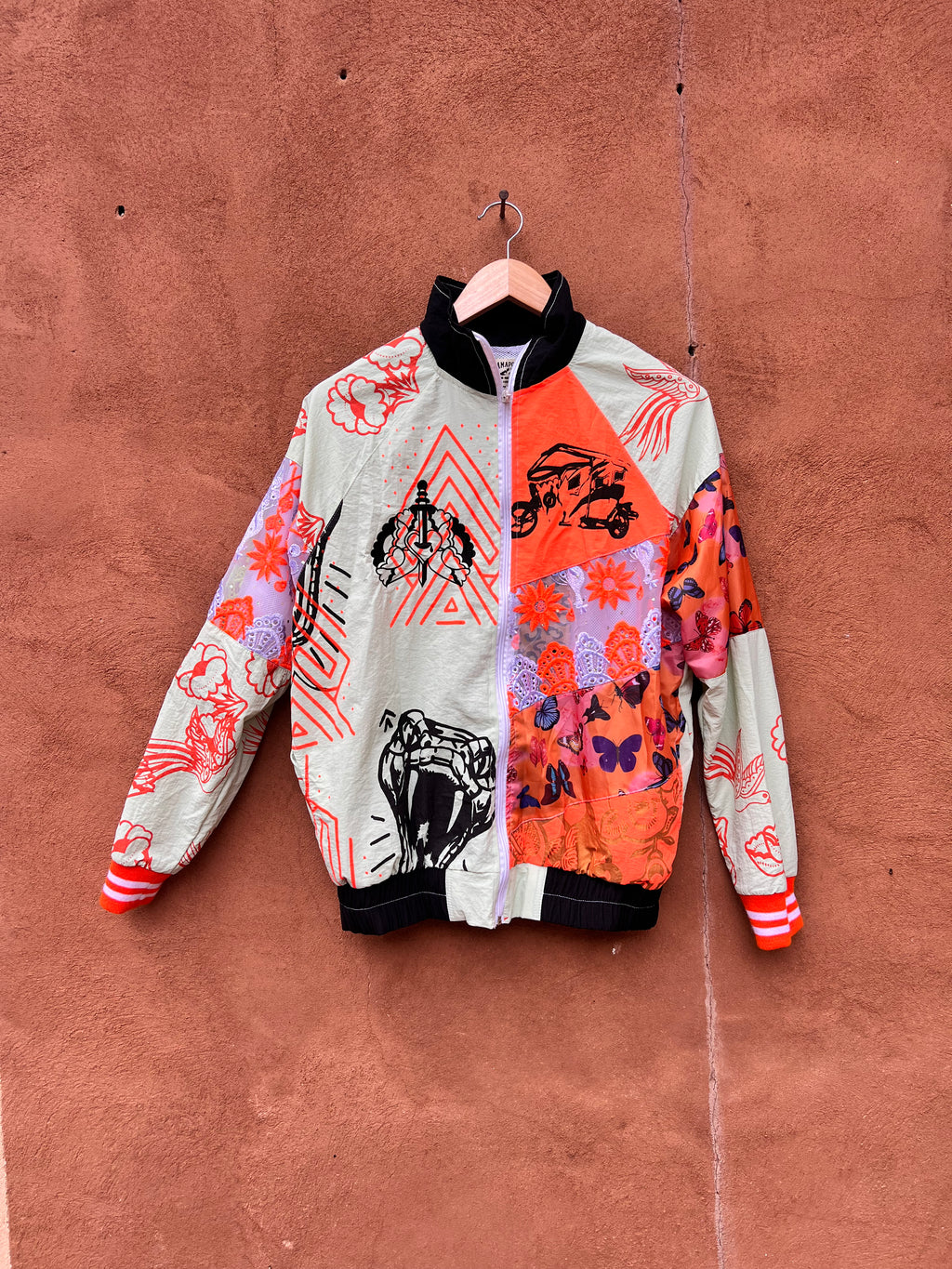Windbreaker - one of a kind - Large