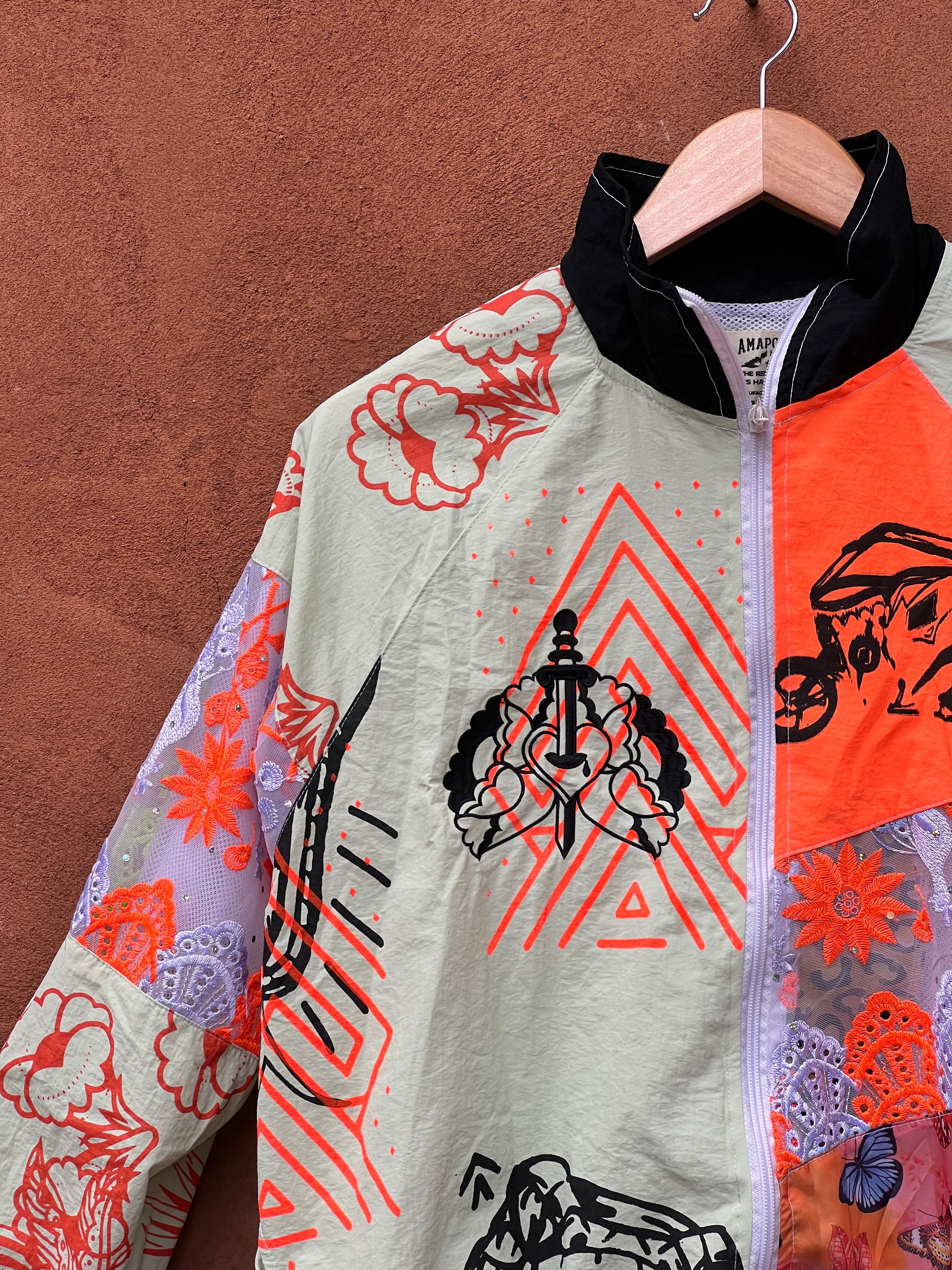 Windbreaker - one of a kind - Large