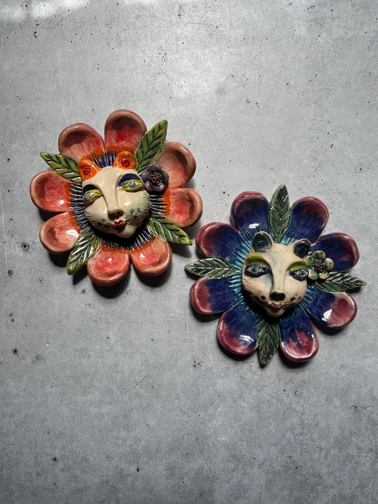 Flower Wall Art - Ceramic