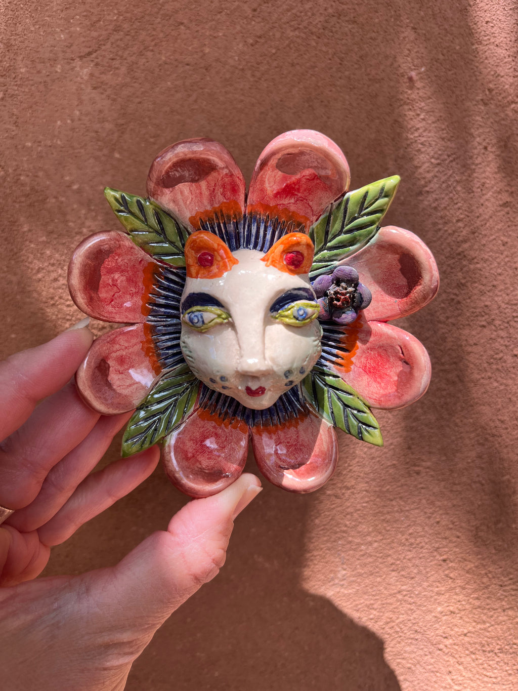 Flower Wall Art - Ceramic