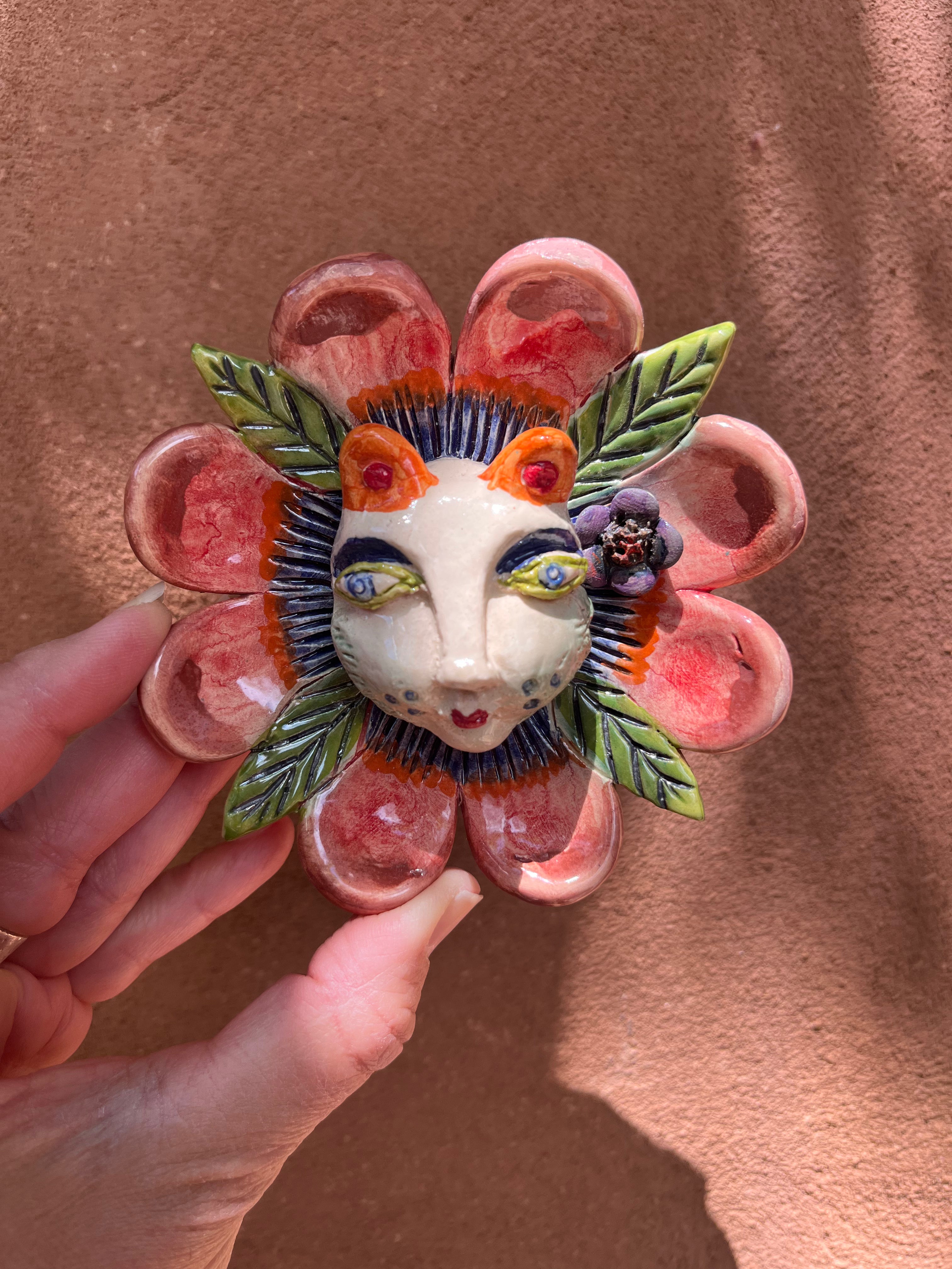 Flower Wall Art - Ceramic