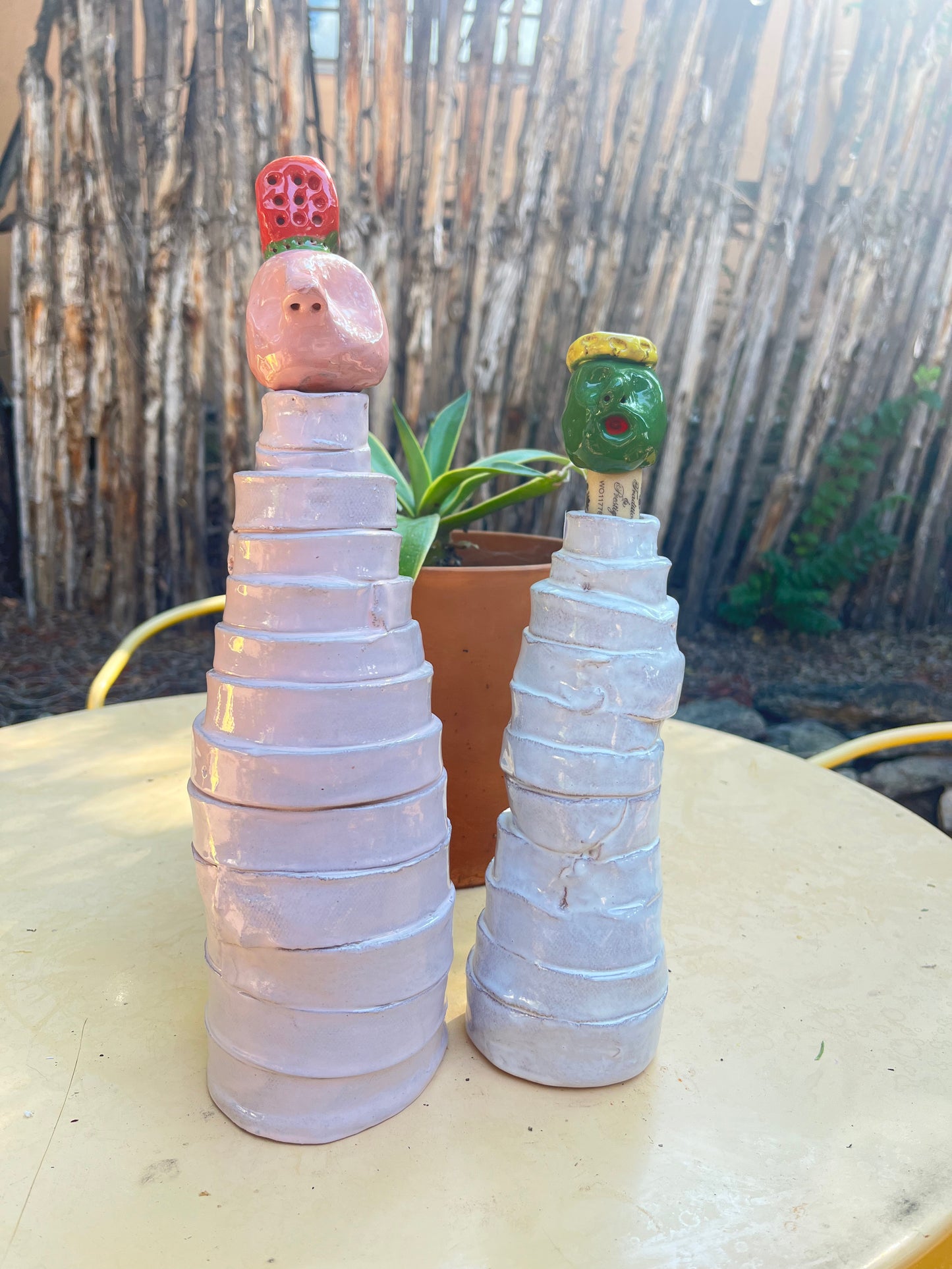 Bottle with cork ~ 2 styles