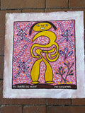 El Dueno Del Mani ~ Painted on Canvas ~ 12” x 13.25”