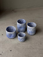 Blue Speckled - Ceramic Thumb Cup