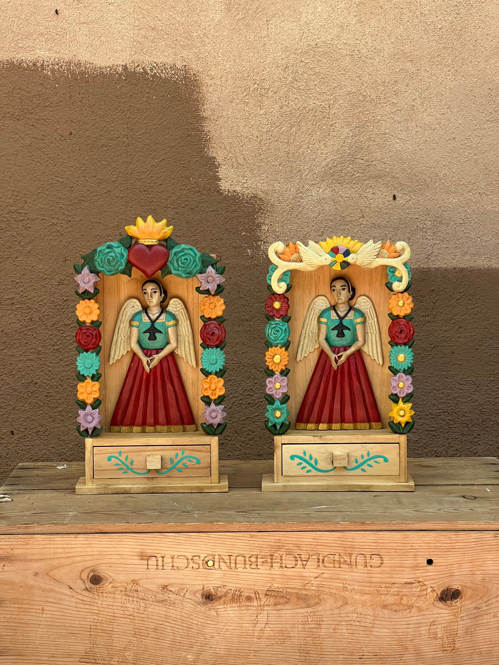 Retablo "Frida con Alas"
