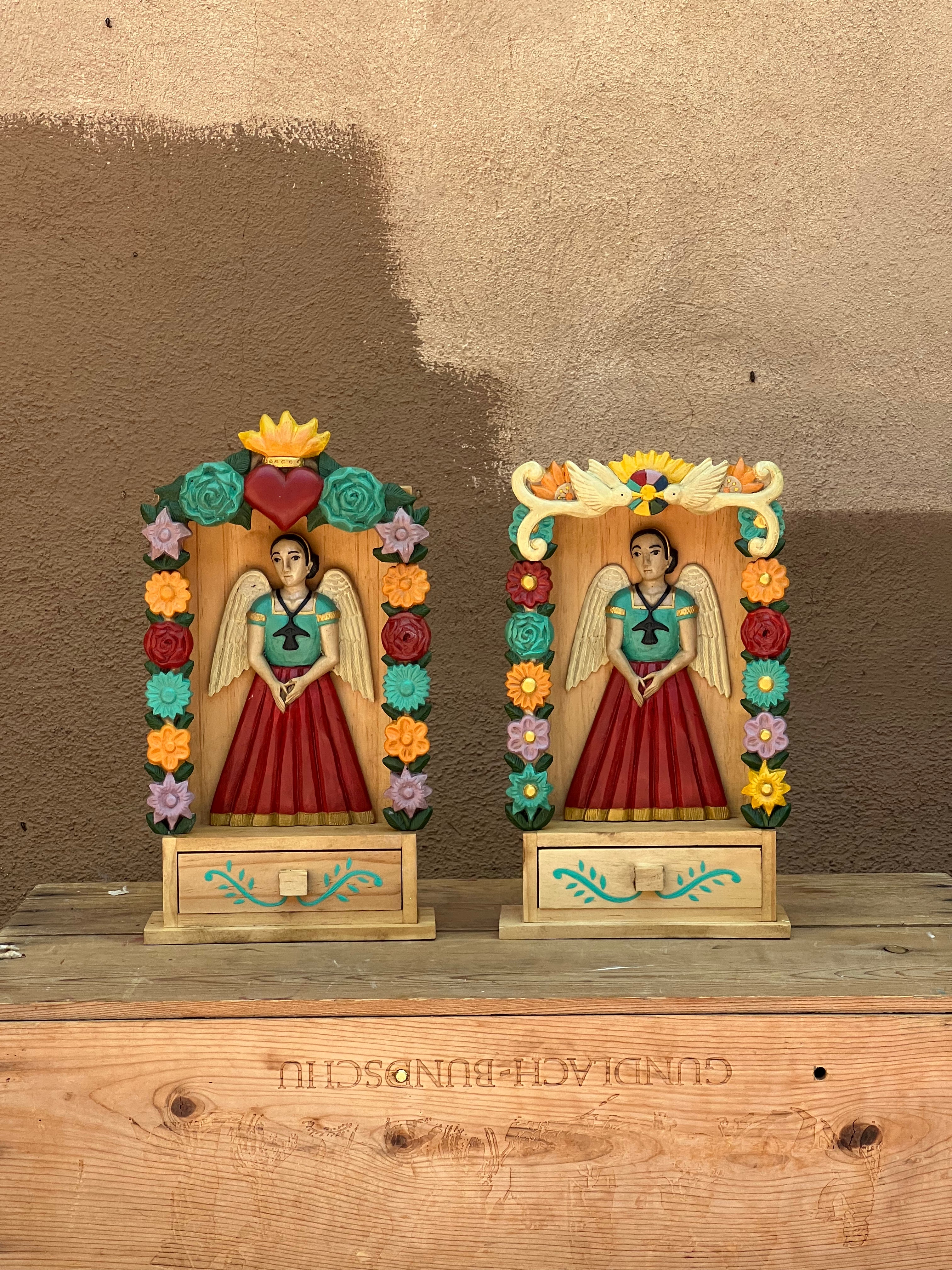 Retablo "Frida con Alas"