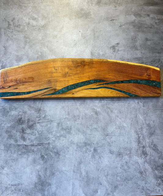 Magnetic Knife block ~ Peruvian turquoise