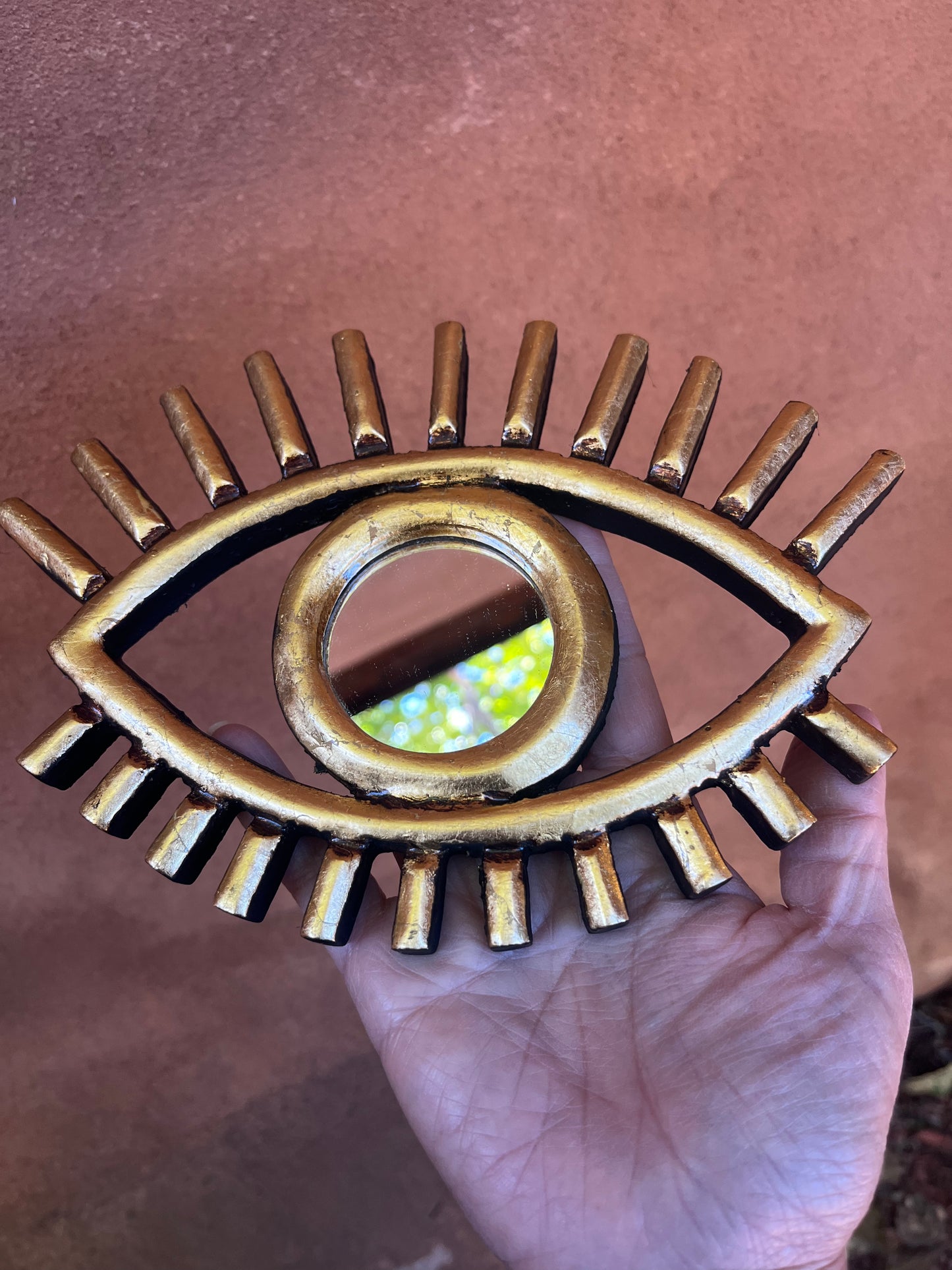 Peruvian Wall Mirror - Eye