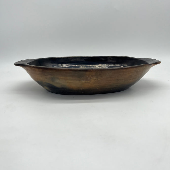 Awajun Black Ceramic - Oval with handle #5