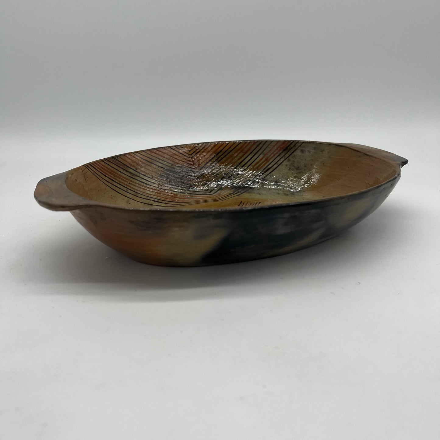 Awajun Serving Bowl ~ oval with handles