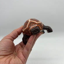 Load image into Gallery viewer, Shipibo Ceramic Turtle ~Whistle ~ 2 Colors
