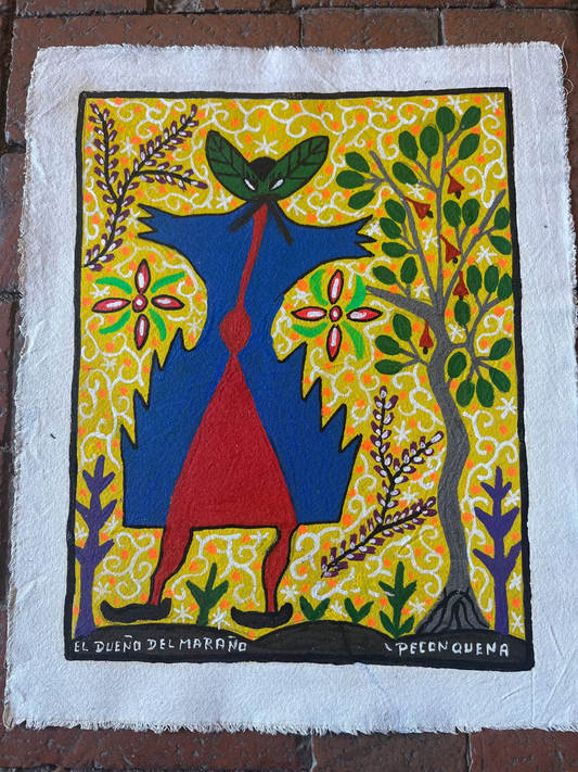 El Dueno Del Marano ~ acrylic on canvas