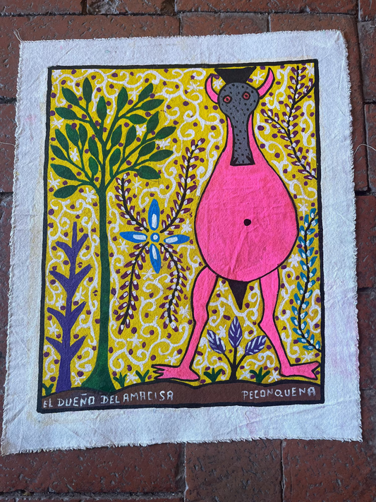 El Dueno Del Amacisa ~ acrylic on canvas