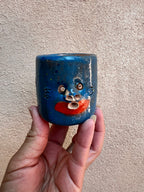 Face Mezcal Cups - Red clay