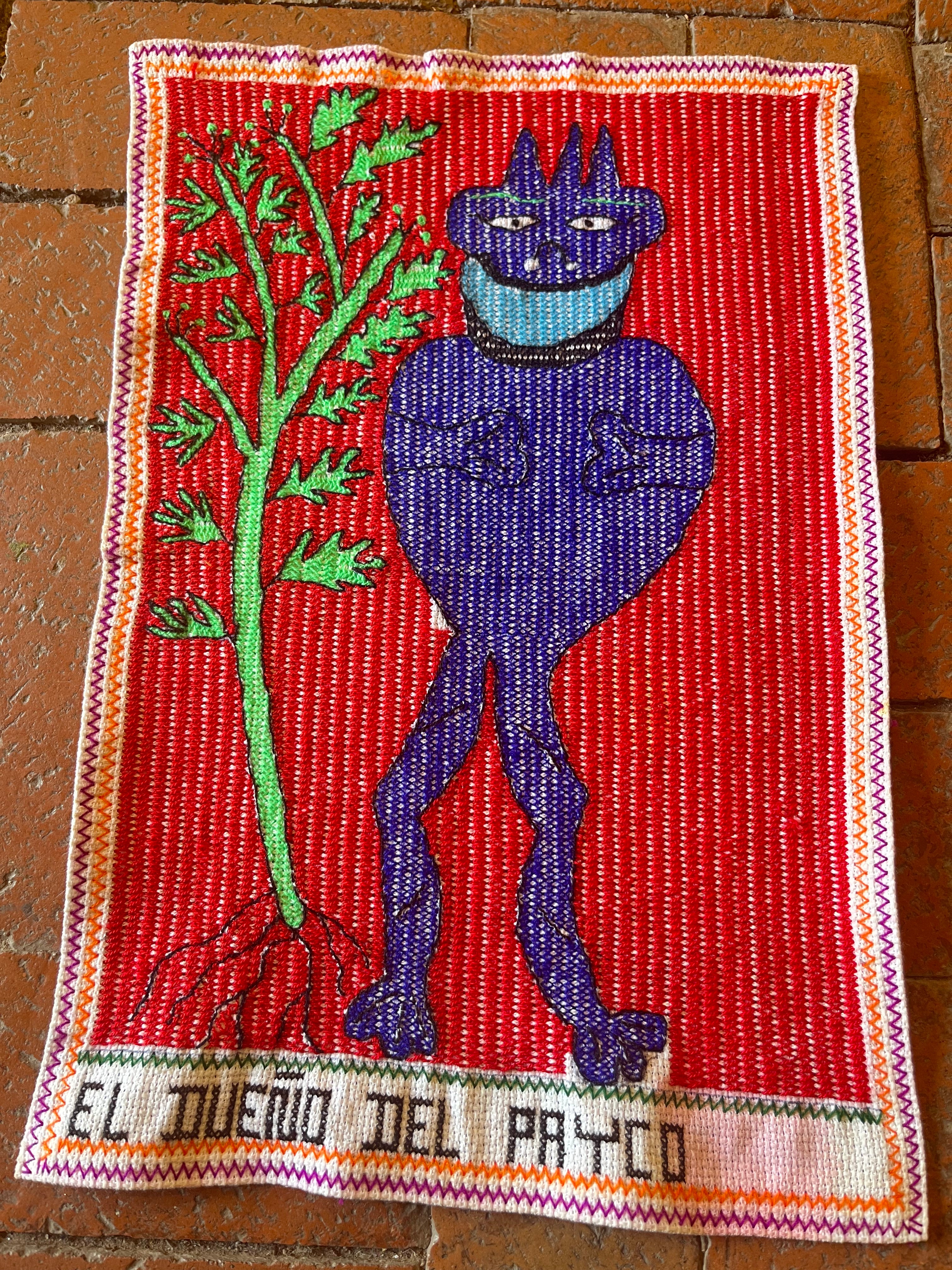El Dueno del Payco ~ embroidery - 17.5” x 14”