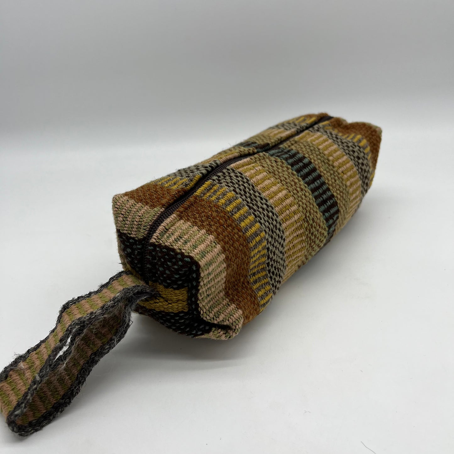 Toiletry Bag ~ Earth Tones ~ Andean textiles