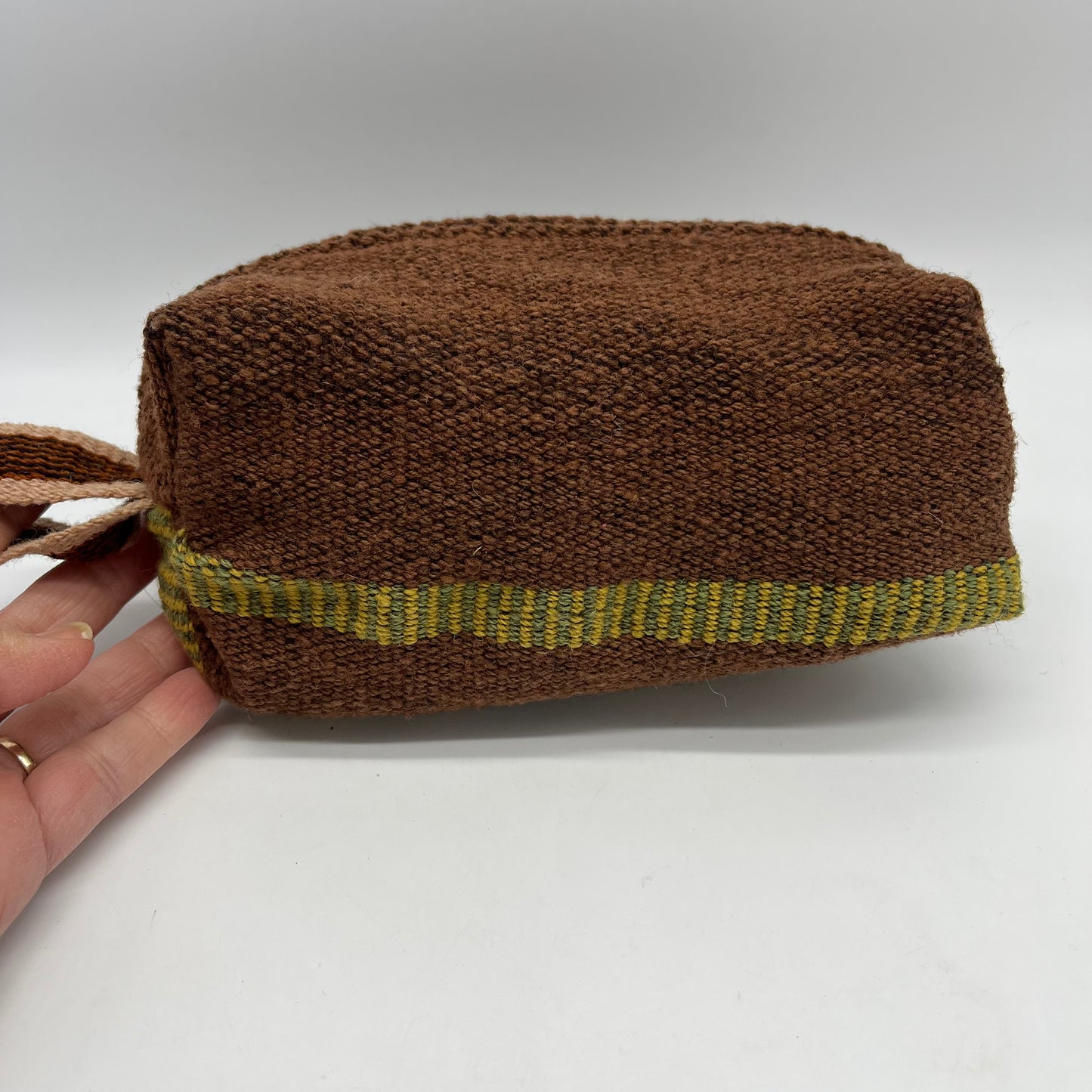 Toiletry Bag ~ Earth Tones ~ Andean textiles