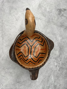 Shipibo Ceramic Bird Bowl