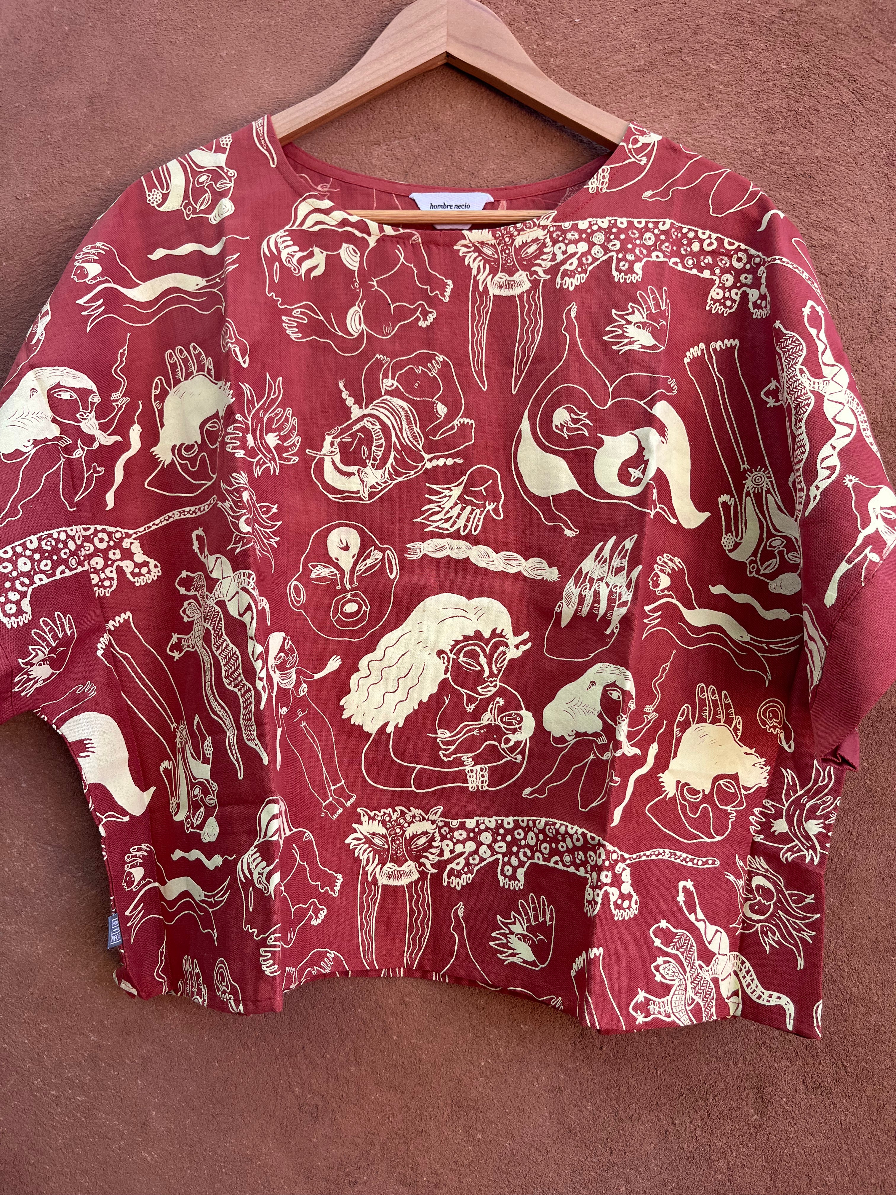 Kimono Shirts - Medium - Screen Printed