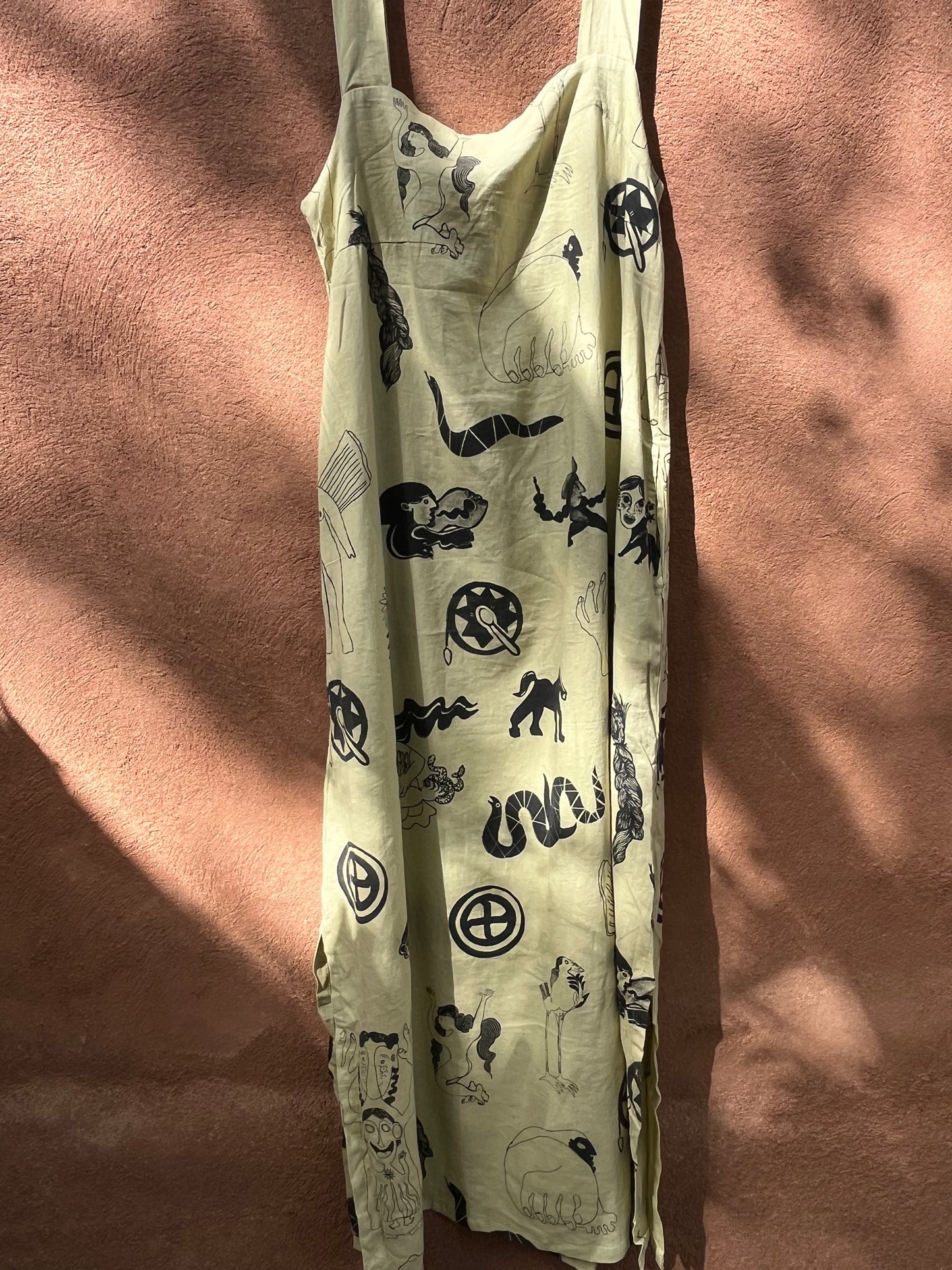 Maxi dresses - Screen Printed Wearable - Small
