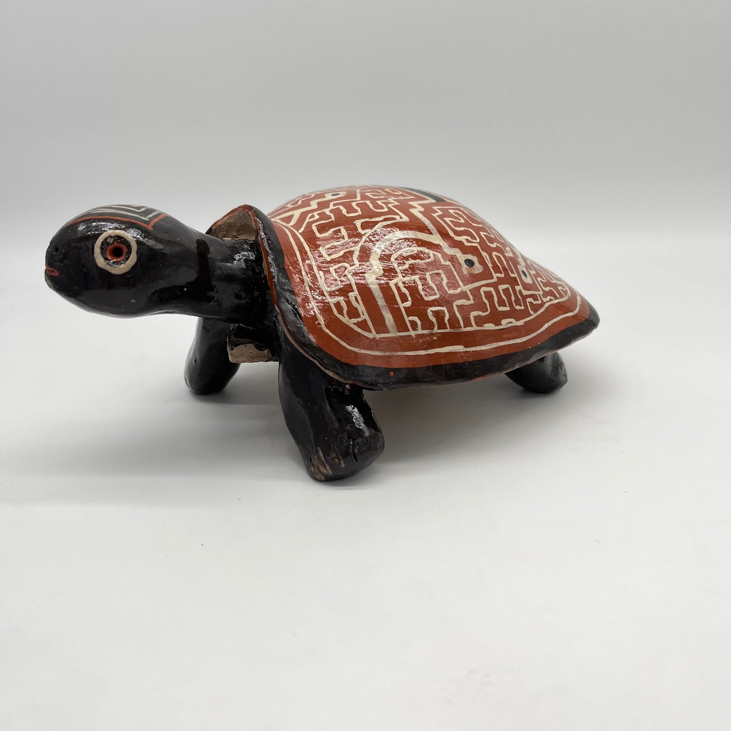 Shipibo Ceramic ~ Box Turtle