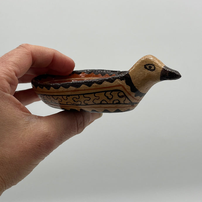 Shipibo Ceramic Bird Bowl