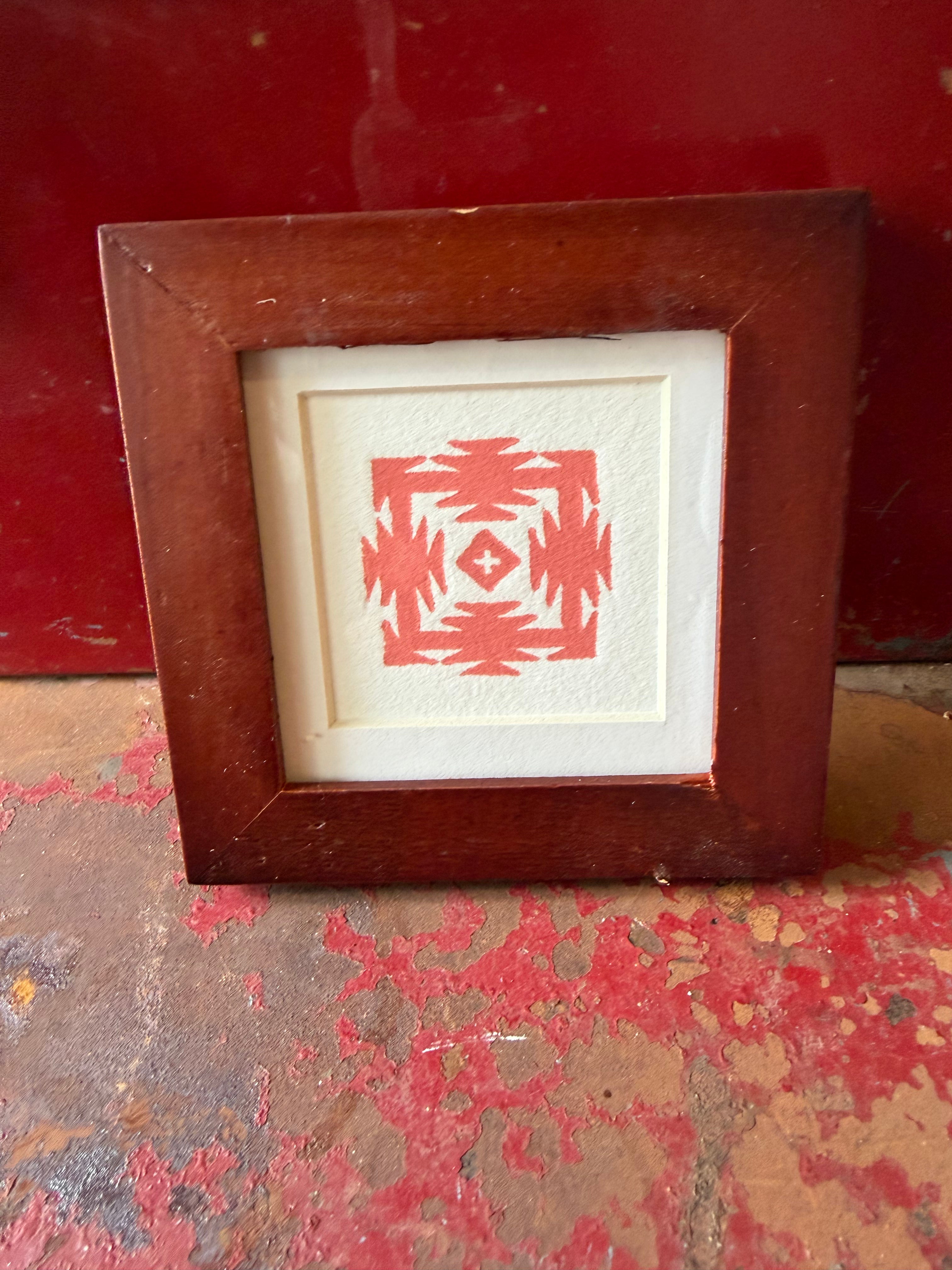 Geometrics - Relief Print