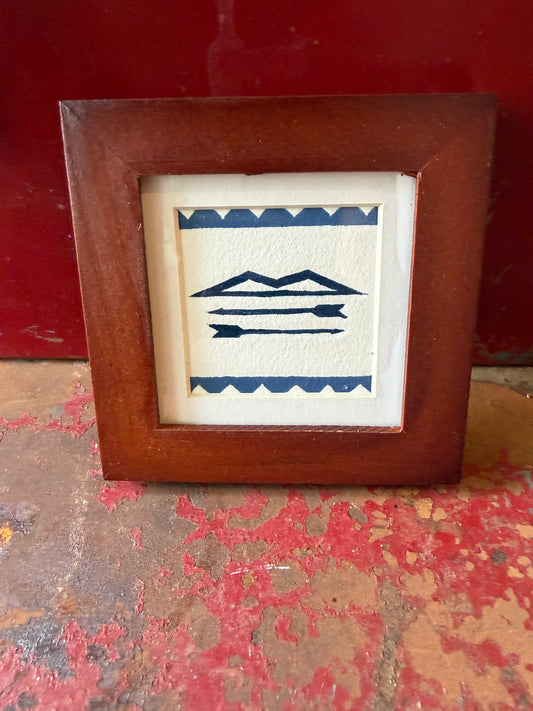 Arrows - Relief Print