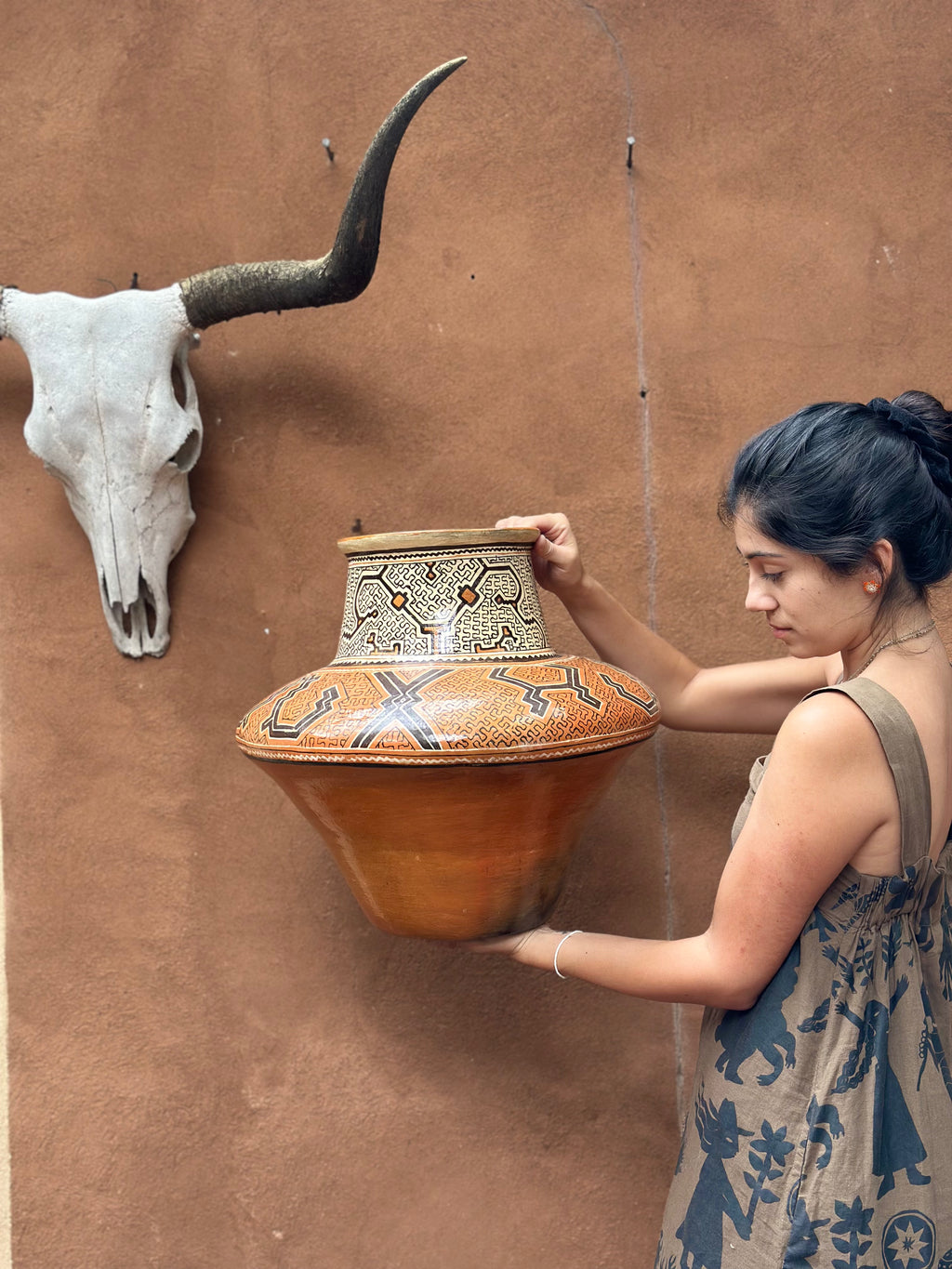 Shipibo Ceramic ~ vessel ~ 2 sizes