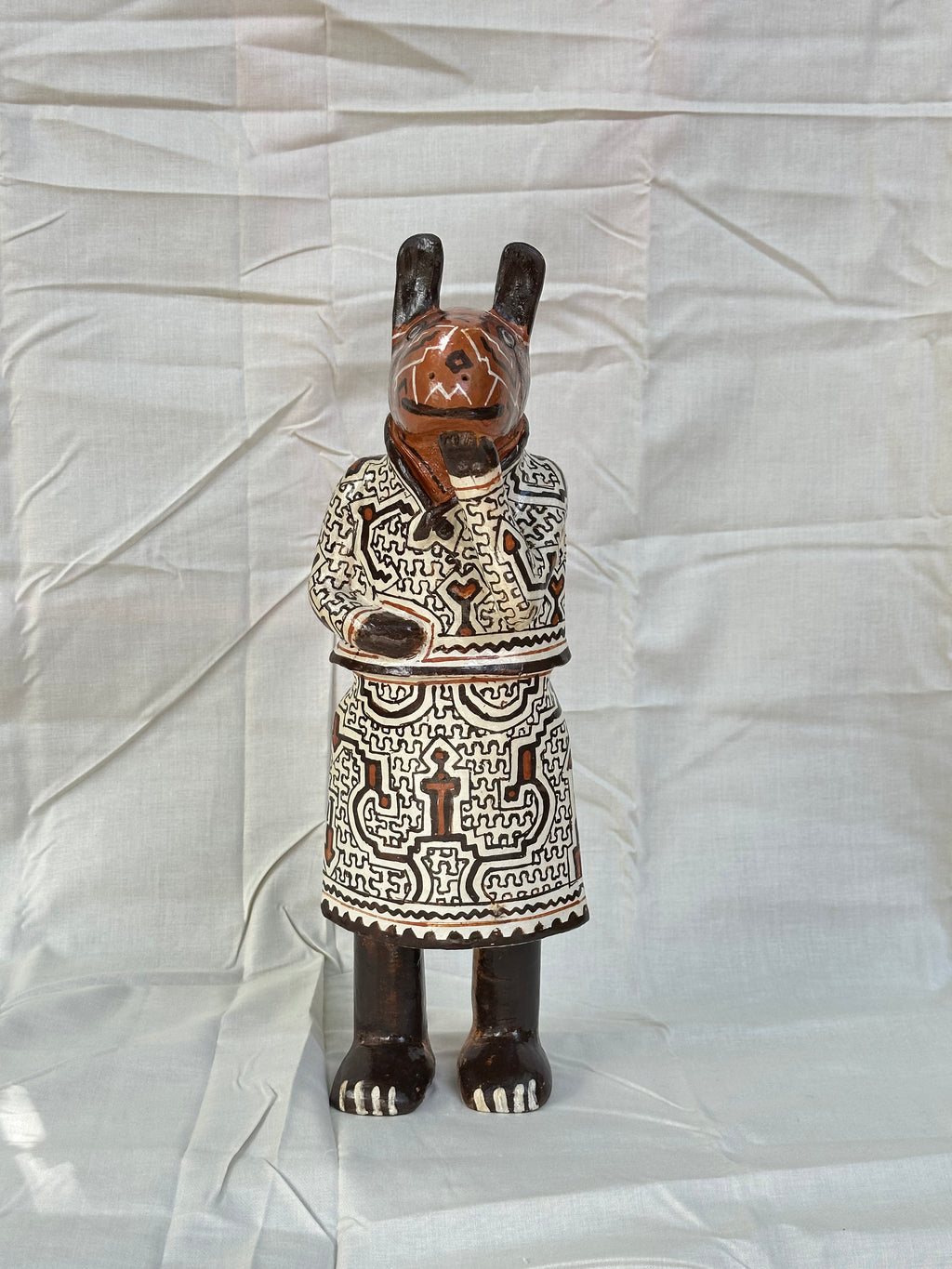 Mama Raton ~ Shipibo Ceramic Sculpture
