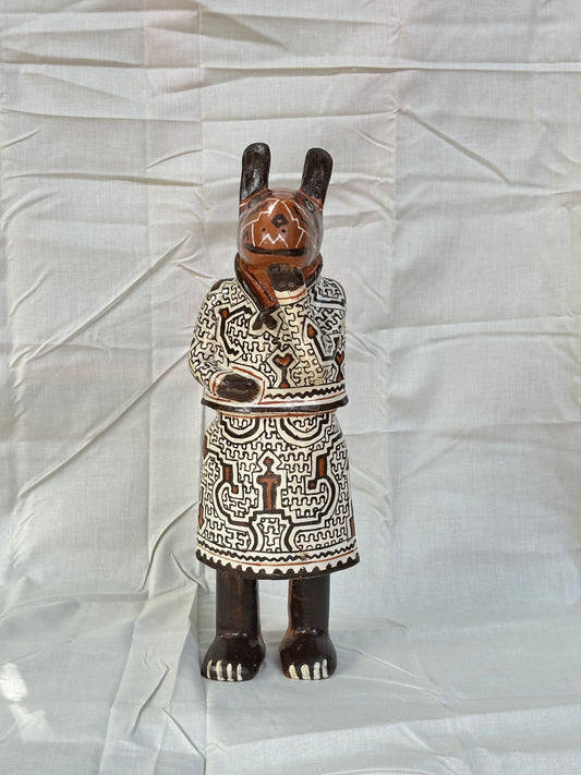 Mama Rata ~ Shipibo Ceramic Sculpture