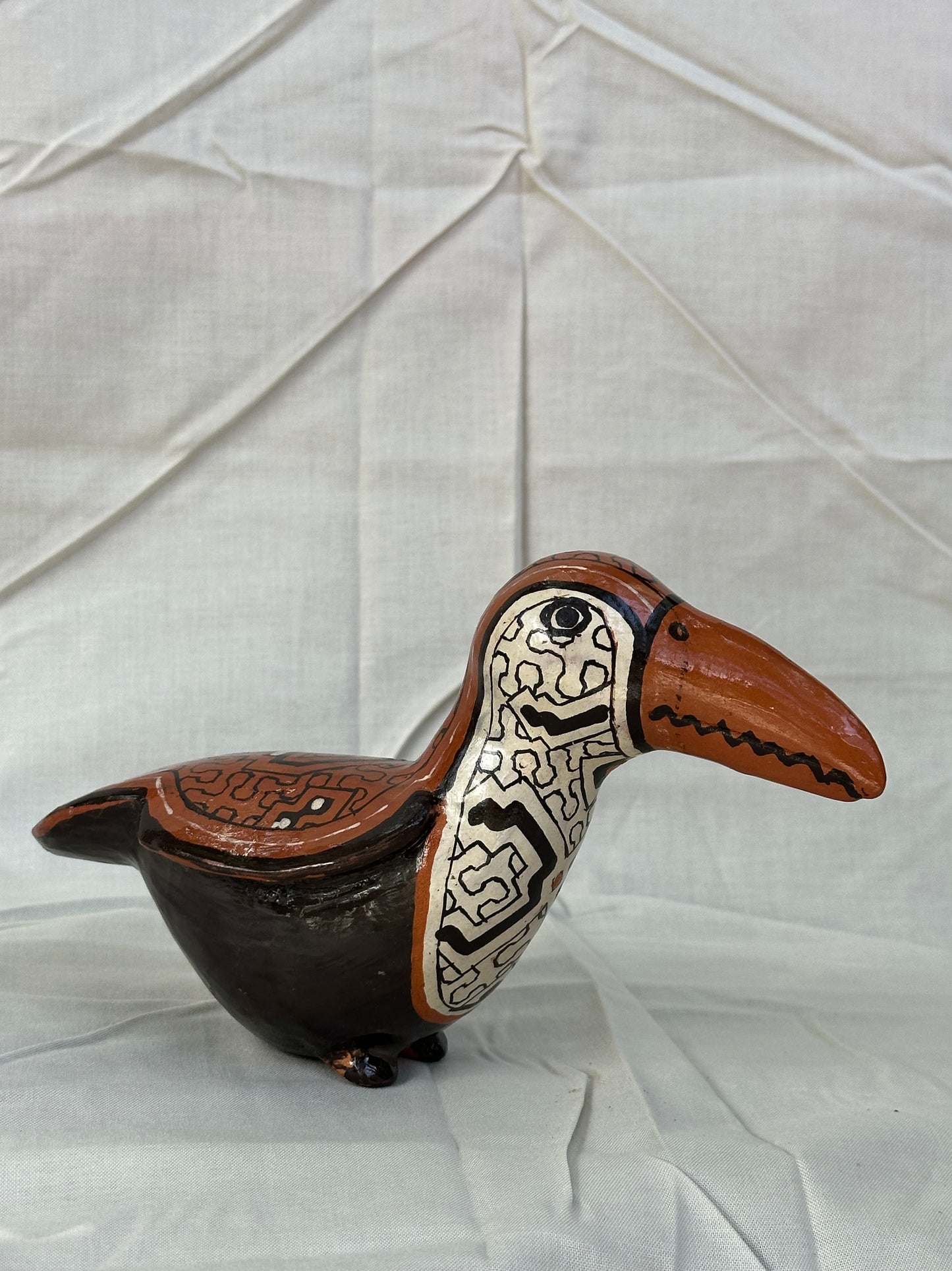 Shipibo Ceramic ~ tucan