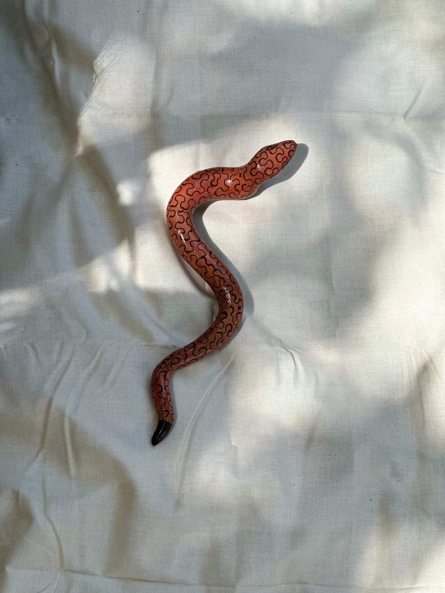Shipibo Ceramic ~ Snake - 2 sizes