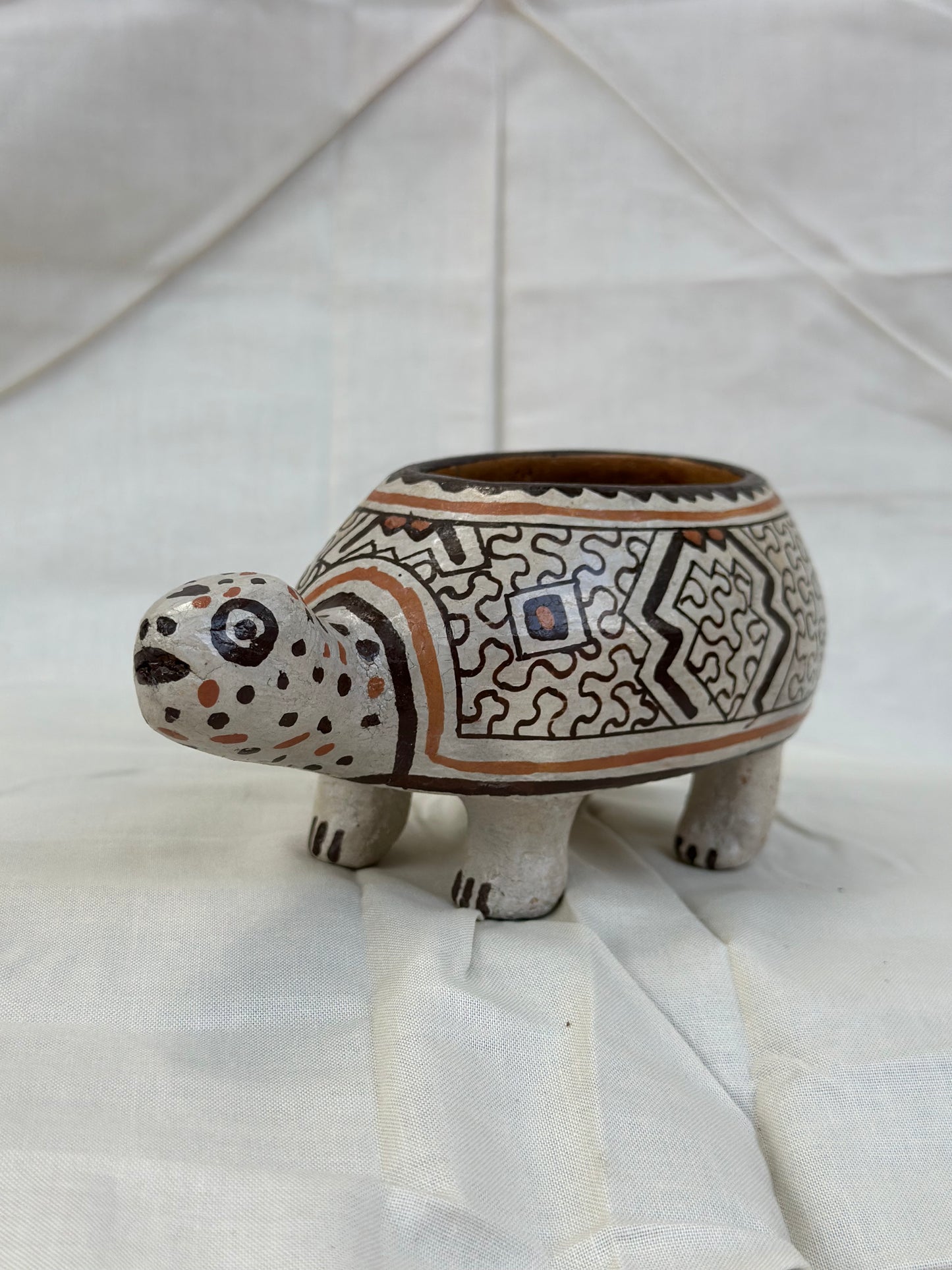 Shipibo Ceramic ~ Turtle bowl
