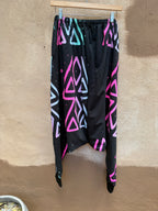 Screenprinted pants ~ Large ~ multicolored