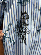 Upcycled Collared Shirt  - Medium
