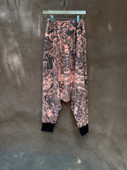 Screenprinted pants ~ Large ~ Orange