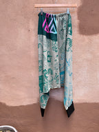 Screenprinted pants ~ Large ~ Green