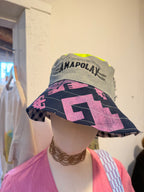 Bucket hat ~ screen printed ~ reversible