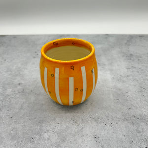 Orange Porcelain Tumbler