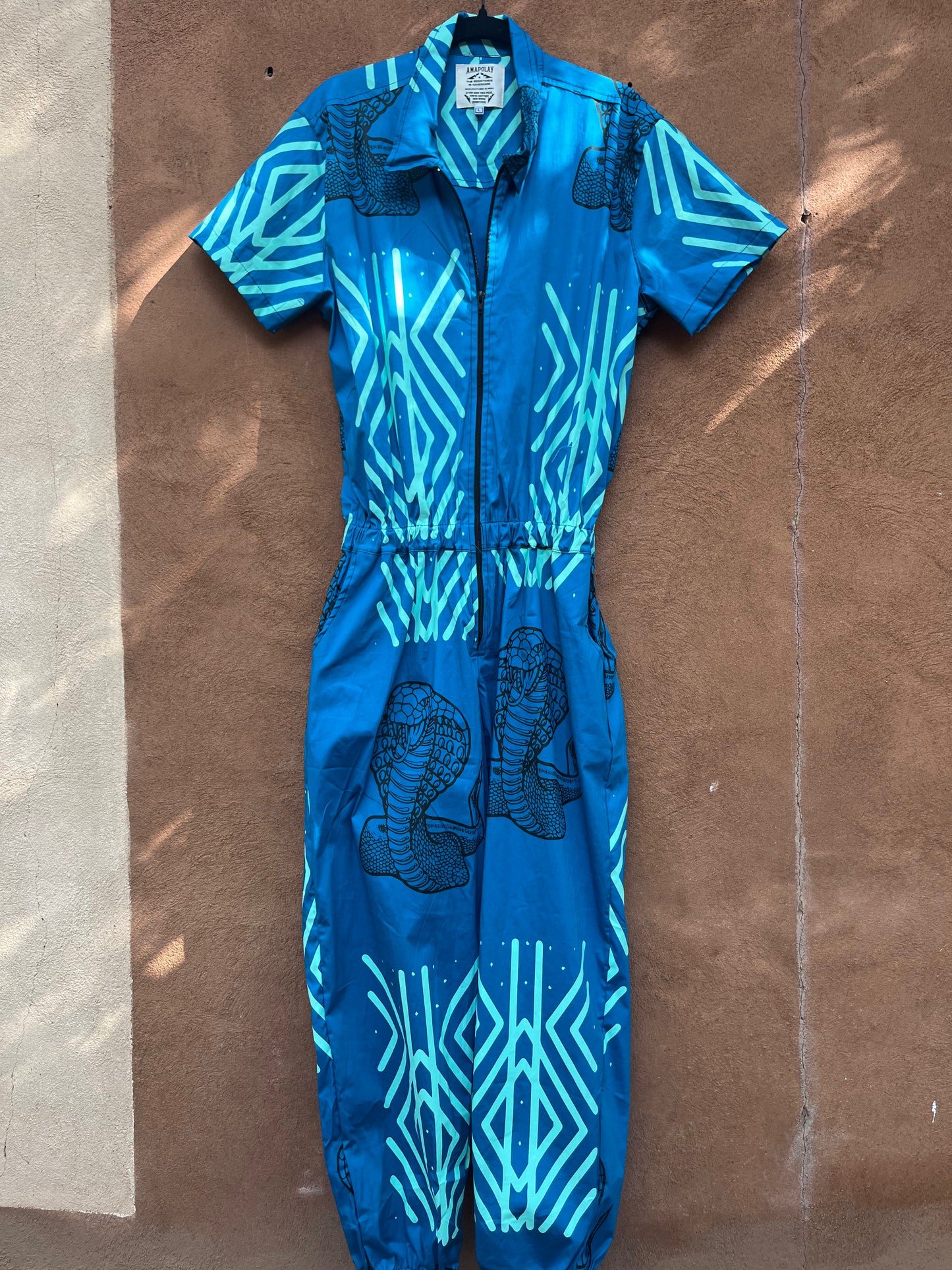 Screenprinted Jumpsuit ~ Large