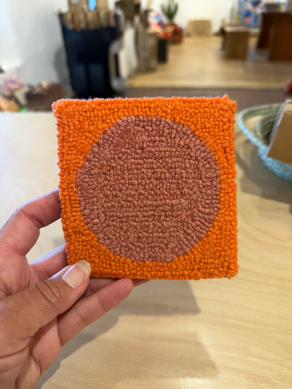 Coasters - Pink & neon melon
