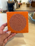 Coasters - Pink & neon melon