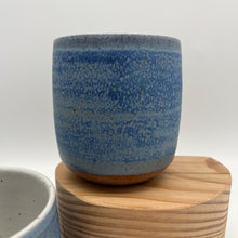 Load image into Gallery viewer, Cup ~ blue matte ~  white interior
