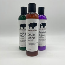 Load image into Gallery viewer, Lotion ~ Sage pine, Lavender &amp; Cedar
