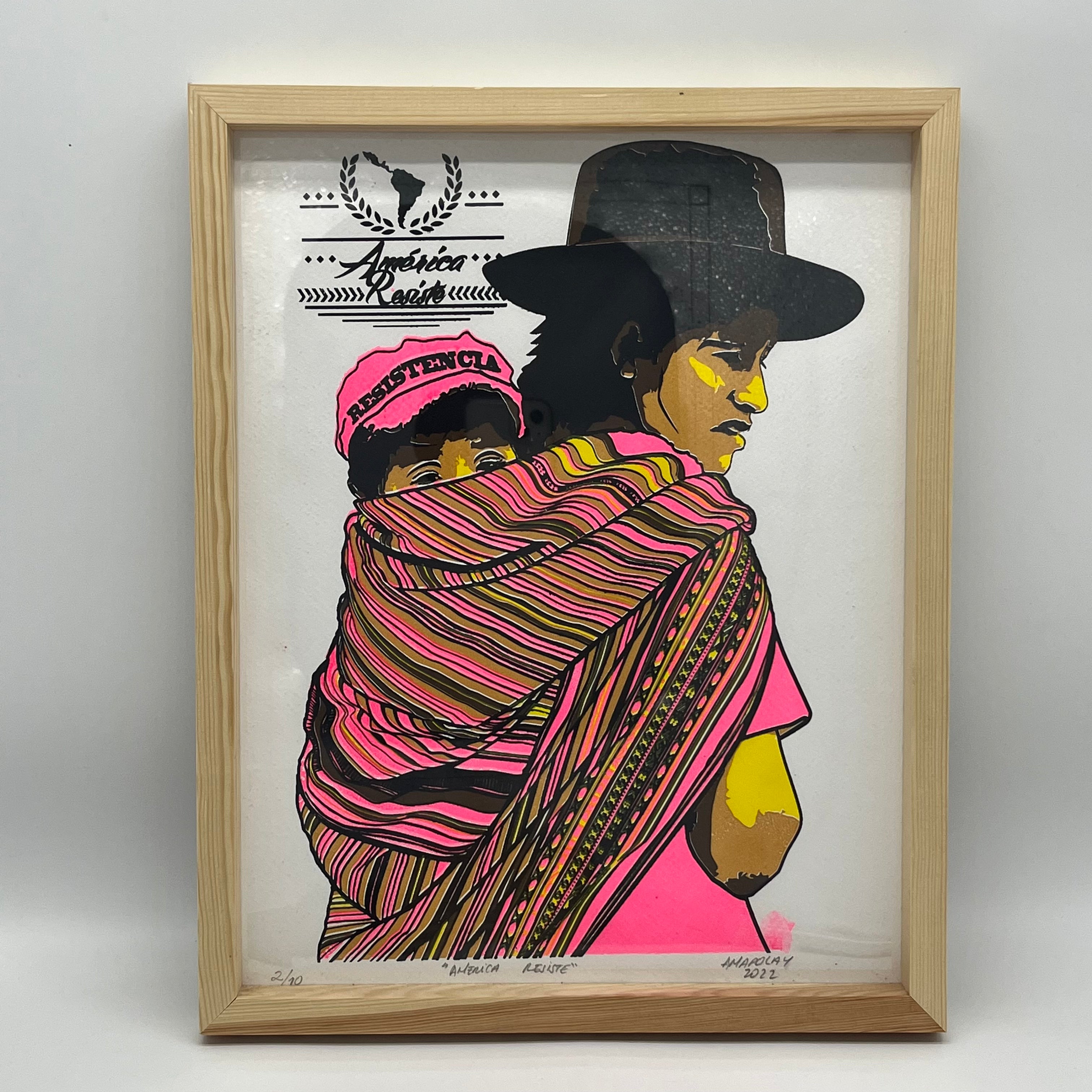 America Resiste Serigraphy - 10” x 14”
